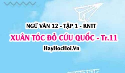 Soạn bài Xuân tóc đỏ cứu Quốc trang 11 Ngữ văn 12 tập 1 Kết nối tri thức